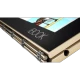 Lenovo Yoga Book 4G Android 6.x Marshmallow siyah tablet: yan görünüm, arayüz ve arka kamera detayı