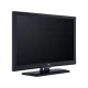 SEG LE24SAT275-B Plus HD Ready HD TV, siyah çerçeveli LED televizyonun önden ve yandan görünümü