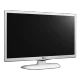 LG 22MT45DP-WZ Full HD LED TV, genel renk; ince çerçeveli ekran ve beyaz ayak görünümü