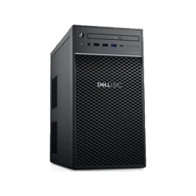 Dell PowerEdge T40 32 GB 2048 GB SSD siyah masaüstü bilgisayar kasası önden görünüm