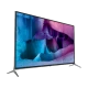 Philips 55PUS7100 Ultra HD 4K LED televizyon, genel renkli ekran görüntüsü; ince tasarım ve ayaklı kullanım