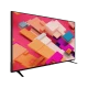 Vestel 75UA9530 Ultra HD 4K LED televizyon, ince siyah çerçeveli tasarım ve renkli geometrik ekran içeriği