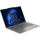 Gri ThinkPad X1 G10 Aura Edition 2'si 1 arada laptop, açık konumda geniş ekran ve ince tasarımla