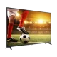 Axen AX55UAL402 Ultra HD 4K LED televizyon, futbol maçı görüntüsü ve siyah çerçeveli tasarımıylaાહેર