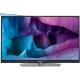 Philips 55PUK7150 Ultra HD 4K LED televizyon, siyah çerçeveli; canlı renkler ve yüksek çözünürlük.