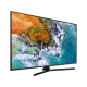 Samsung 65NU7400 Ultra HD 4K LED TV ekranda renkli dünya görüntüsüyle, genel renk televizyon