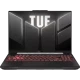 Asus TUF Gaming A16 FA607NUG koyu gri oyuncu laptop; 24GB RAM, 1TB SSD ve Windows 11 Pro görünüyor