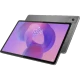 Lenovo Tab K12 TB361FU 128 GB gri öğrenci tableti, iki cihaz görünümü ve mor arayüz ekranda