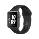 Apple Watch Nike+ Series 3 GPS 38 mm uzay grisi alüminyum kasa, antrasit siyah Nike spor kordonlu akıllı saat