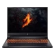 Acer Nitro V 16 ANV16-71-751Z siyah oyuncu laptop, önden açık görünüm ve turuncu aydınlatmalı klavye