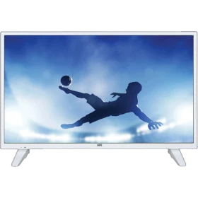 SEG 32SC5600W HD Ready LED televizyon, beyaz çerçeveli ve ayaklı tasarımıyla önden görünüm
