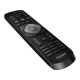Philips 24PHH4109 HD Ready LED televizyon için siyah renk kumanda, HD TV uzaktan kontrol tuşları görünüyor