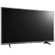 LG 49UH600V Ultra HD 4K LED televizyon, siyah ekranlı düz tasarım görünümü