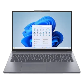 Gri Lenovo IdeaPad Slim 3 83K0002ATR022 iş ve ofis laptopu, açık ekranlı önden görünüm