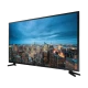 Samsung 65JU6070 Ultra HD 4K LED televizyon, şehir manzaralı ekran görüntüsü, genel renk.