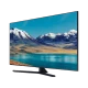 Samsung 55TU8500 Ultra HD 4K LED televizyon, dağ manzaralı ekran görüntüsü, genel siyah tasarım