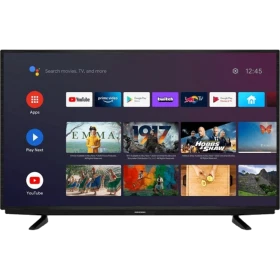 Grundig 65 GGU 7880 B Ultra HD 4K LED televizyon, akıllı TV arayüzü açık şekilde önden görünür.