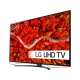 LG 75UP81006LA Ultra HD 4K LED televizyon ekranda “LG UHD TV” yazılı canlı sonbahar görüntüsü