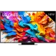 LG 65QNED9MA6B Ultra HD 4K QNED televizyon, canlı renklerle soyut ekran tasarımı ve “NEW” etiketi.