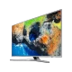 Samsung 55MU7400 Ultra HD 4K LED televizyon, genel siyah tasarımlı ekranda canlı görüntü gösteriyor