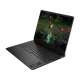 HP OMEN Gaming 16-ap0023nt siyah oyuncu laptop, oyun ekranı açık klavye ve tasarım görünüyor