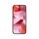 Pembe Google Pixel 9 akıllı telefonun önden görünümü, renkli ekranı ve ince tasarımıyla.