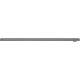 Lenovo Tab M10 Plus TB125FU gri tabletin yan görünümü, uygun fiyatlı tablet kategorisine uygun tasarım