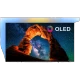 Philips 55OLED803 Ultra HD 4K OLED televizyon, astronot görselli ekranda canlı renklerle vitrin modeli