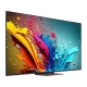 LG 65QNED86T6A Ultra HD 4K TV, QNED televizyon ekranında renkli sıçrama ve damla efekti, genel renk