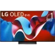 LG OLED77C46LA Ultra HD 4K OLED televizyon, canlı renkli ekranda evoyu gösteren vitrin görünümü