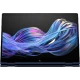 HP EliteBook X Flip G1i 14 AI siyah 2’si 1 arada laptop ekranında renkli dalga efekti
