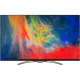 Vestel 65UG9630 Ultra HD 4K LED televizyon, ince çerçevesi ve kavisli metal ayaklarıyla siyah tasarım 񟿿