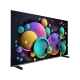 Vestel 65UA9631 Ultra HD 4K LED televizyon, renkli küre desenleriyle önden çapraz görünüm
