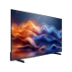 Vestel 55UV9750 Ultra HD 4K LED televizyon, renkli dalga desenleri gösteren ince siyah ekranıyla.