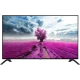 Vestel 49UD9390 Ultra HD 4K LED televizyon, siyah çerçeveli ekranda pembe tarlada ağaç manzarası