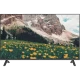 Sunny SN65FMN503 Ultra HD 4K TV, dağ ve çiçekli kır manzarası gösteren ince siyah televizyon