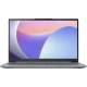 Lenovo IdeaPad Slim 3 83EM00KYTR003 gri iş ve ofis laptopu, açık ekranlı ön görünüm