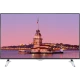 Vestel 40UA8900 Ultra HD 4K LED TV, İstanbul Kız Kulesi manzarasını gösteren siyah ekranlı televizyon
