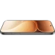 Siyah Honor 600 akıllı telefon, ince çerçeveli ekranı ve yandan görünümüyle öne çıkıyor