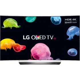 LG OLED65C6V Ultra HD 4K televizyon; HDR ve Dolby Vision özellikli, genel renkli OLED TV vitrin görseli