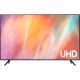 Samsung 50AU7200 Ultra HD 4K LED televizyon, genel renkli modern tasarım ön panel ekranı