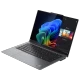 Lenovo ThinkPad X9-15 G1 Aura Edition 21Q6001NTX gri iş ve ofis laptopu, açık ekranlı açıdan görünüm