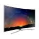 Samsung 48JS9000 Ultra HD 4K TV siyah tasarımlı ekran, yıldızlı gece manzarasıyla önden görünüm