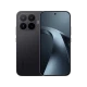 Siyah Xiaomi 17T akıllı telefon, önden ekran ve arkadan çoklu kamera modülüyle yan yana görünüm