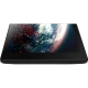 Lenovo Tab 2 A7-10 siyah tablet, yeryüzü manzaralı ekran görünümüyle önden kullanım fotoğrafı