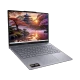Lenovo IdeaPad 5 83KT004STR 2'si 1 arada gri laptop, açık ekranda ince çerçeveli modern tasarım