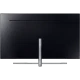 Samsung 55Q7F Ultra HD 4K QLED TV, genel renkli ince tasarım ve stand detay görünümü