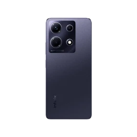 Infinix Note 30 5G siyah akıllı telefon, arka yüz ve üçlü kamera modülü detaylı görünüm