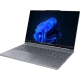 Gri Lenovo ThinkBook 16p G6 IAX 21R0001JTXF27 iş ve ofis laptopu, açık ekranlı önden açılı görünüm