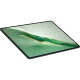 Honor MagicPad 2 12 GB beyaz oyuncu tablet, ince gövde ve yeşil dalga ekran görünümüyle önden tasarım.
